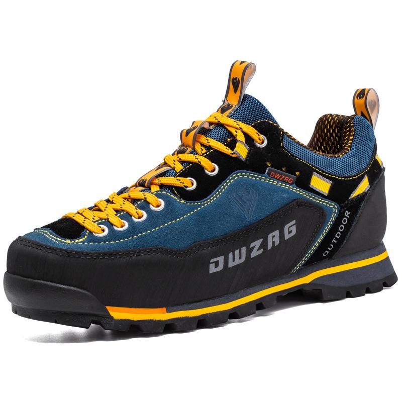 Wasserdichte Wanderschuhe Bergsteigen Schuhe Outdoor Wanderschuhe Trekking Sport Turnschuhe Männer Jagd Trekking 40 gelb