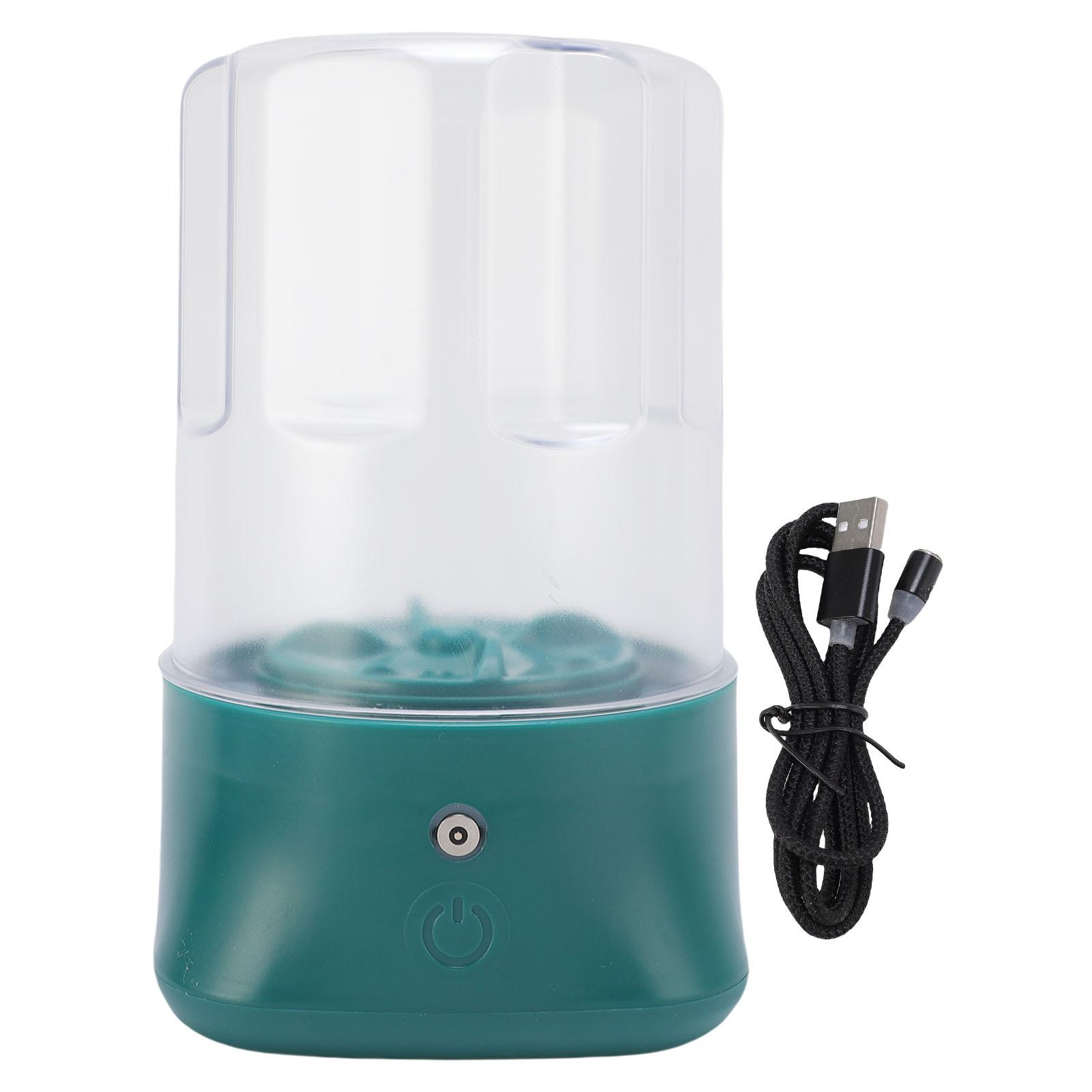 Mini Unterwäsche-Waschmaschine Leise Tragbare Waschmaschine Reise-Wäschewaschmaschine für Wohnung grün