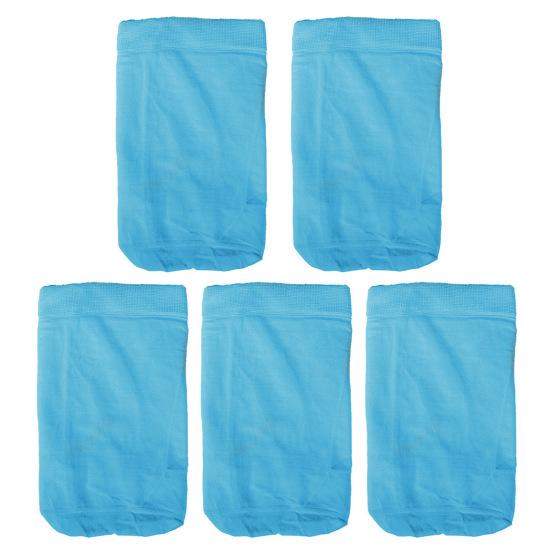 Pool-Skimmer-Socken, feinmaschiger Pool-Skimmer-Korbfilter, wiederverwendbarer elastischer Pool-Filtersocken, Pool-Schmutzfang-Skimmer für oberirdische Inground-Pools 5pcs