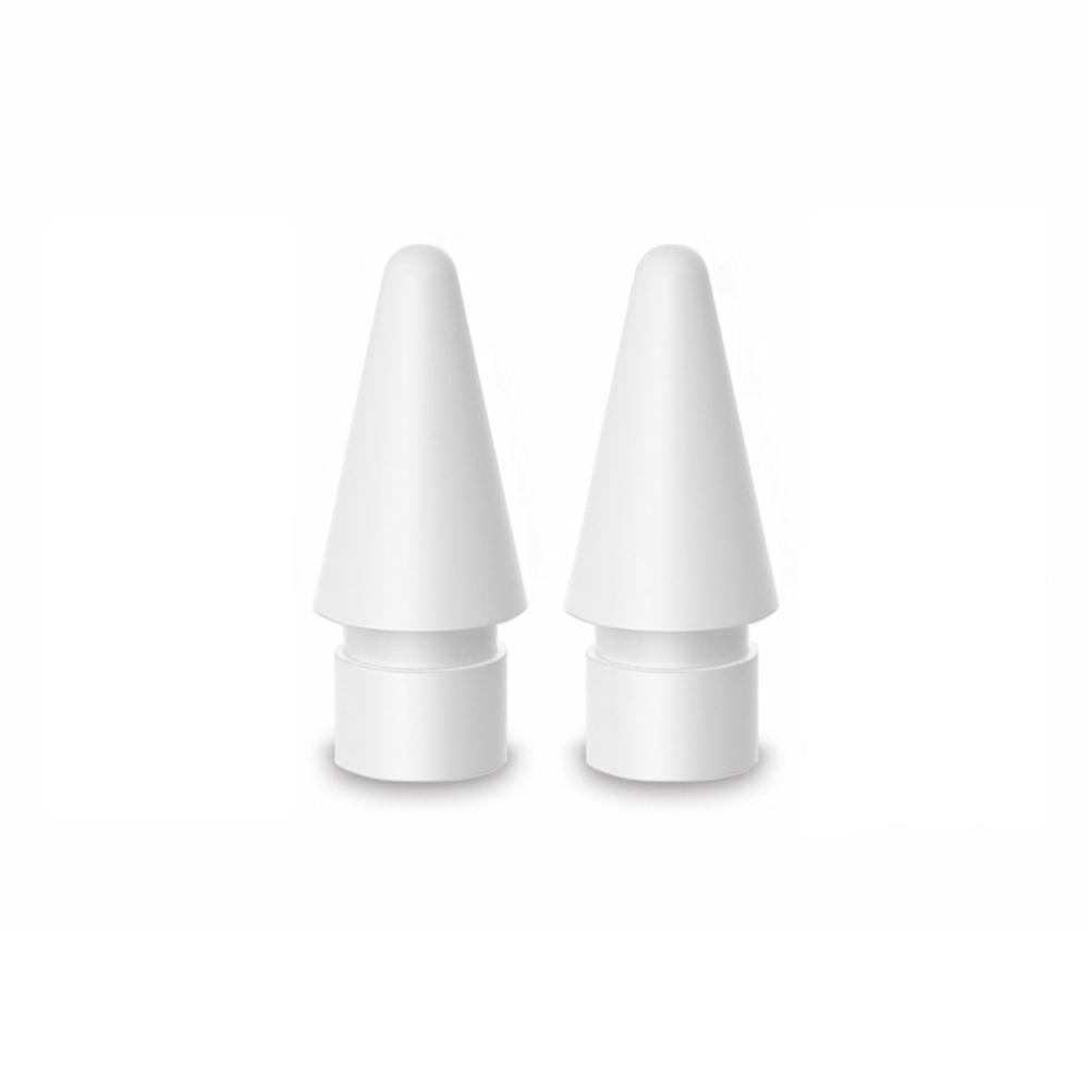 Fonken Ersatzspitze für Apple Pencil, Ersatzspitze für Apple Pencil, 1. und 2. Spitze, Stylus-Stiftspitze 2pcs(Bagged) weiß