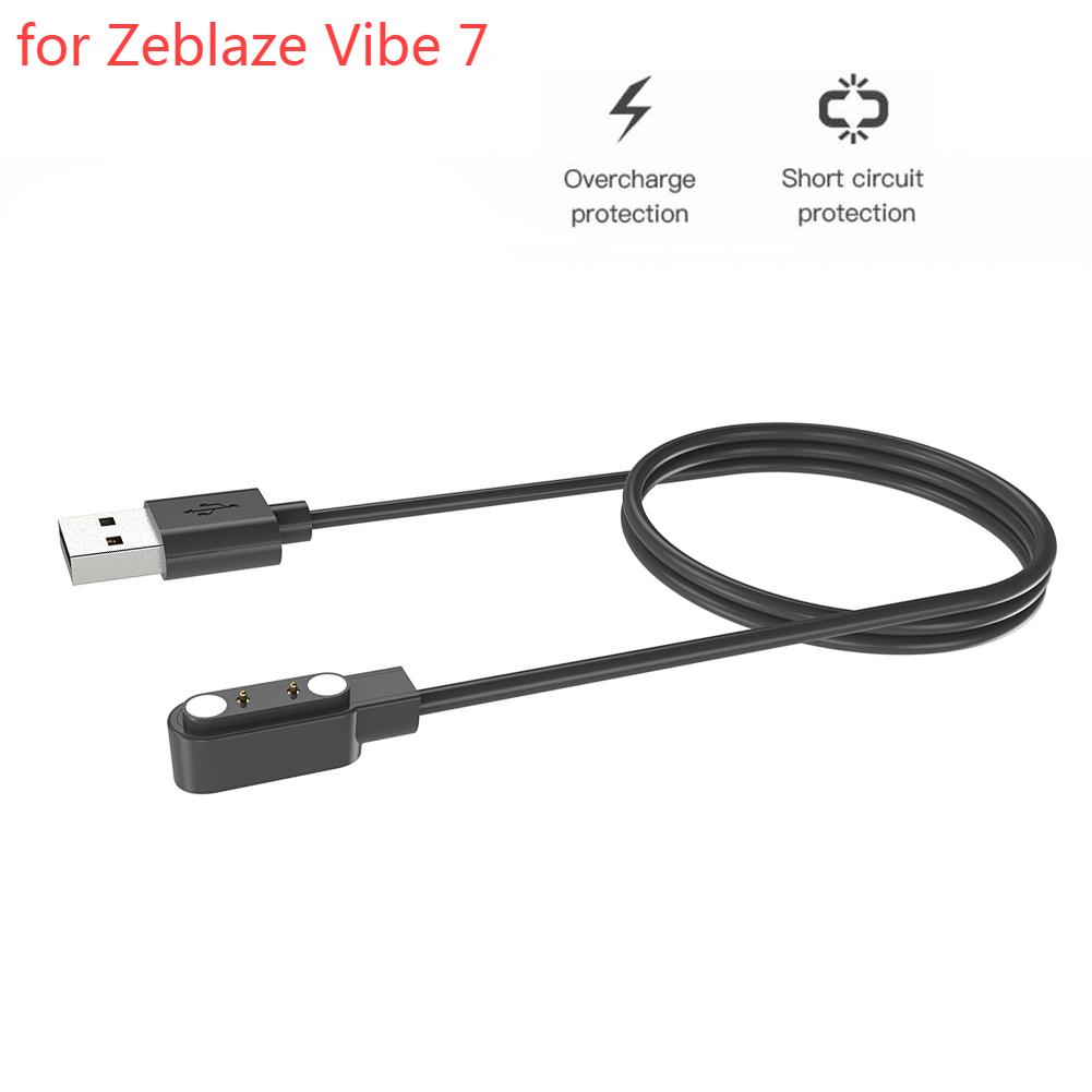 Für Zeblaze Vibe 7 Pro/Stratos 2/GTR3 Smartwatch Armband Magnetisches Schnellladekabel 1M Smartwatch USB-Ladekabel