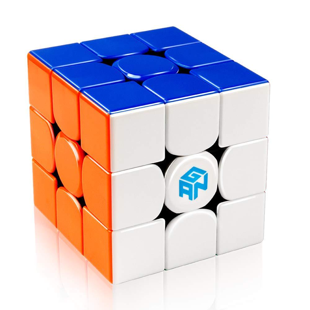 Gan 356 R 3x3 Speed Cube Stickerless Gans 356r 3x3x3 Magic Cube Puzzle Ges V3 System Extra Bonus Blau