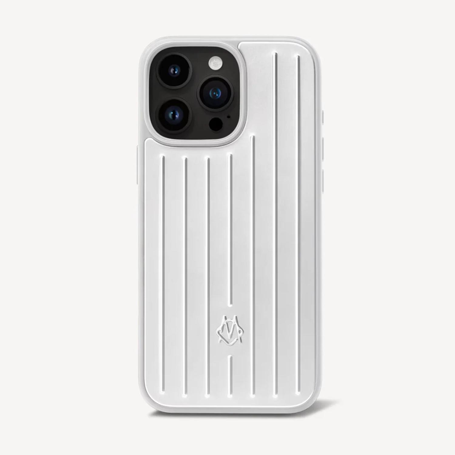 RIMOWA iPhone 16 Pro Hülle Silber