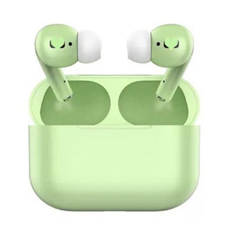 2025 aktualisierte kabellose, farbenfrohe kabellose In-Ear-Ohrhörer mit Geräuschunterdrückung, HiFi-Stereomusik mit Mikrofon für iPhone 14 14pro 15 15pro und alle Smartphones grün