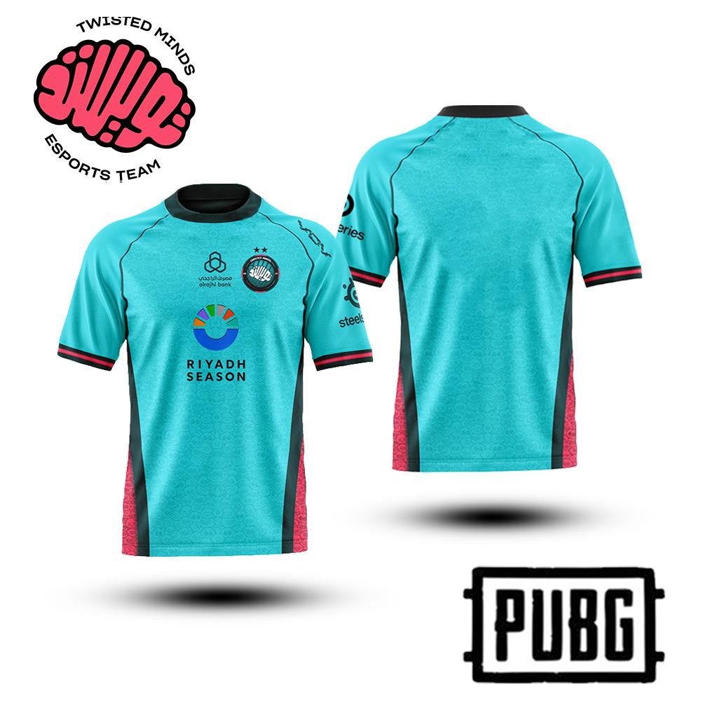 2025 Neues Twisted Minds Esports-Uniform Pro-Trikot Atmungsaktiv PUBG Match-Trikot Fan-Geschenk Unisex T-Shirt Streetwear Übergröße L