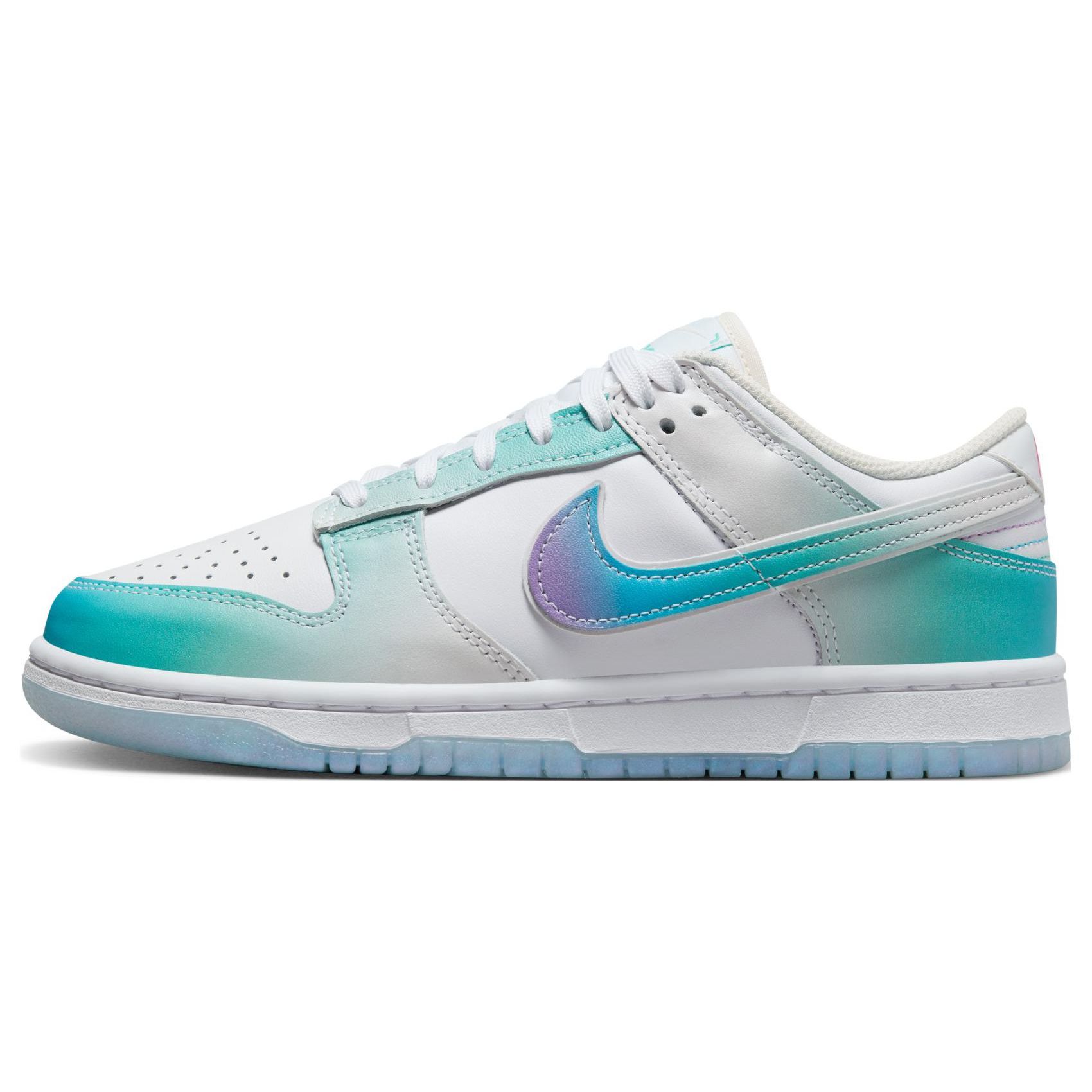 Nike Dunk Low Unlock Your Space Damen Sneaker Weiß Eisblau Phantom FJ7743-194 42