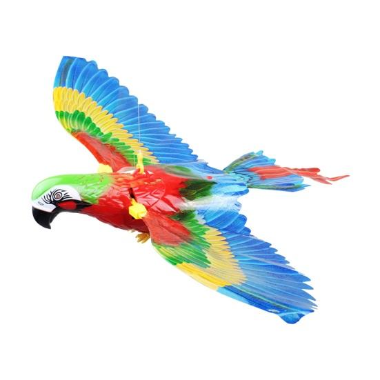 Elektrisches Katzenspielzeug mit fliegendem Adler, interaktives Simulationsvogelspielzeug, automatisch bewegliches, hängendes Katzenspielzeug mit Adler, Heimtierbedarf für Hauskatzen Without music