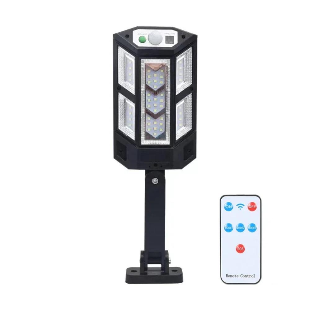 Upgrade Leistungsstarke Solar-LED-Leuchten Solar-Außenlampe mit Bewegungssensor Wasserdichtes Solar-Gartenlicht Straßenlaterne LED-Perlen mit hoher Helligkeit PP-902T