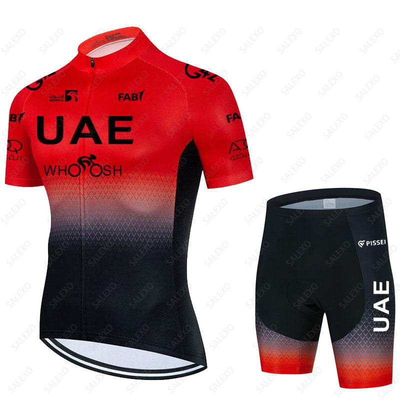 VAE Sommer Radtrikot Set Herren Kurzarm Fahrraduniform Sport Fahrradbekleidung MTB Kleidung Tragen Maillot 3XL