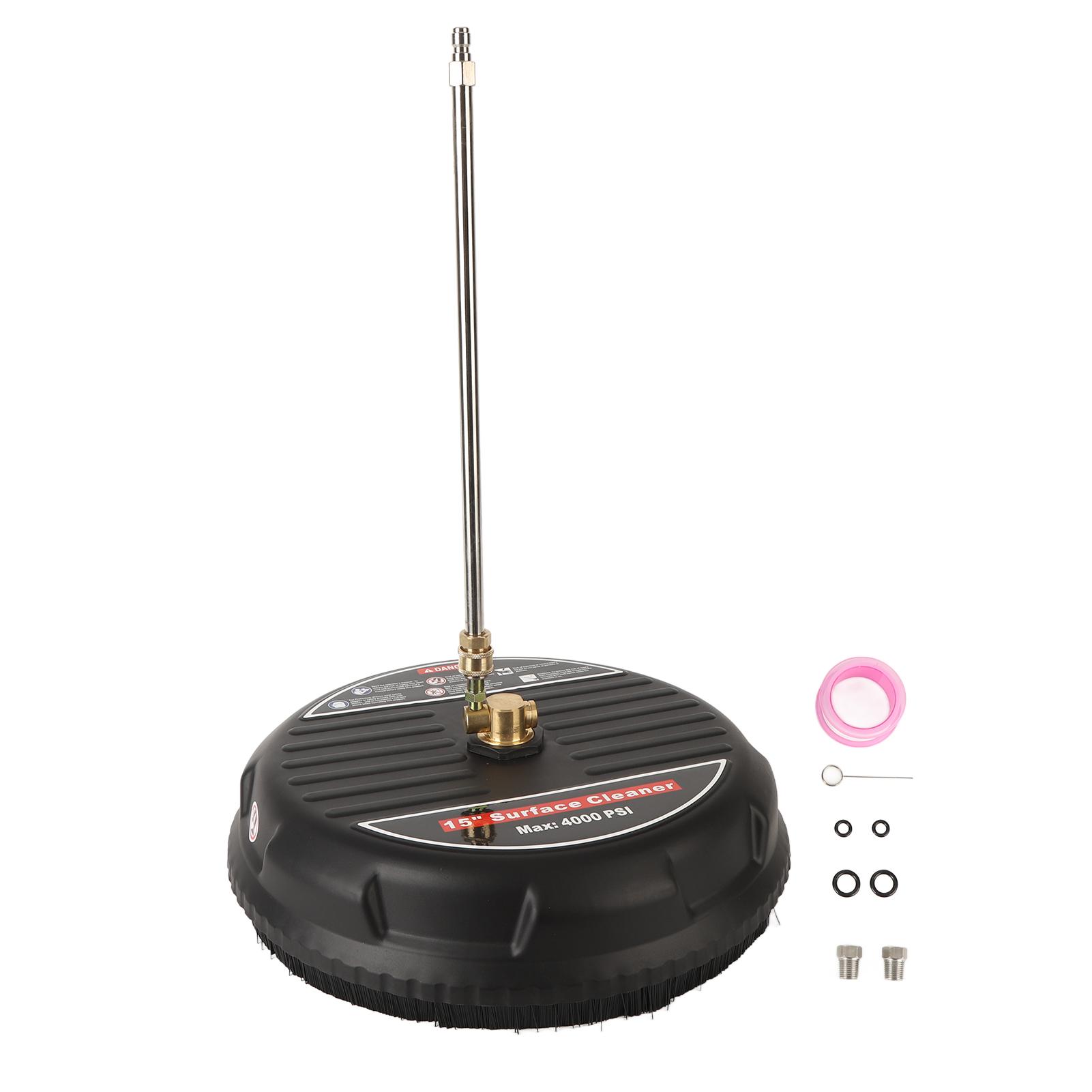 15 Zoll Hochdruckreiniger Oberflächenreiniger Aufsatz 4000psi Hochdruckreiniger Oberflächenreiniger mit