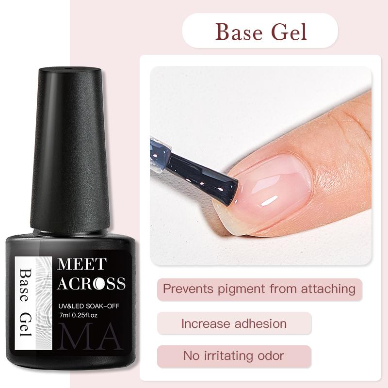 MEET ACROSS 7 ml Käse-Glitzer-Nagelgel, 6 Farben, glänzendes Rosa, Grün, Orange, Gel-Nagellack, glitzernde Pailletten, Soak-Off-UV-Gel, Nagelkunst, DIY-Dekoration base gel