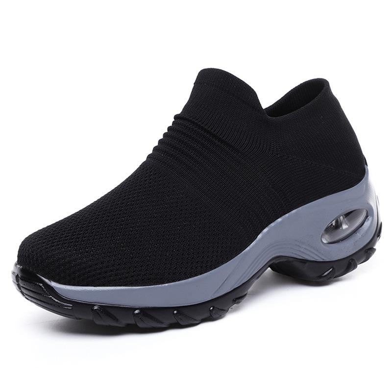 Mode Hypersoft Sneaker Damen 2024 Orthopädische Sneaker für Damen Plateau Weiß Schwarz Rot Laufschuhe Damen Damen Freizeitschuhe 43