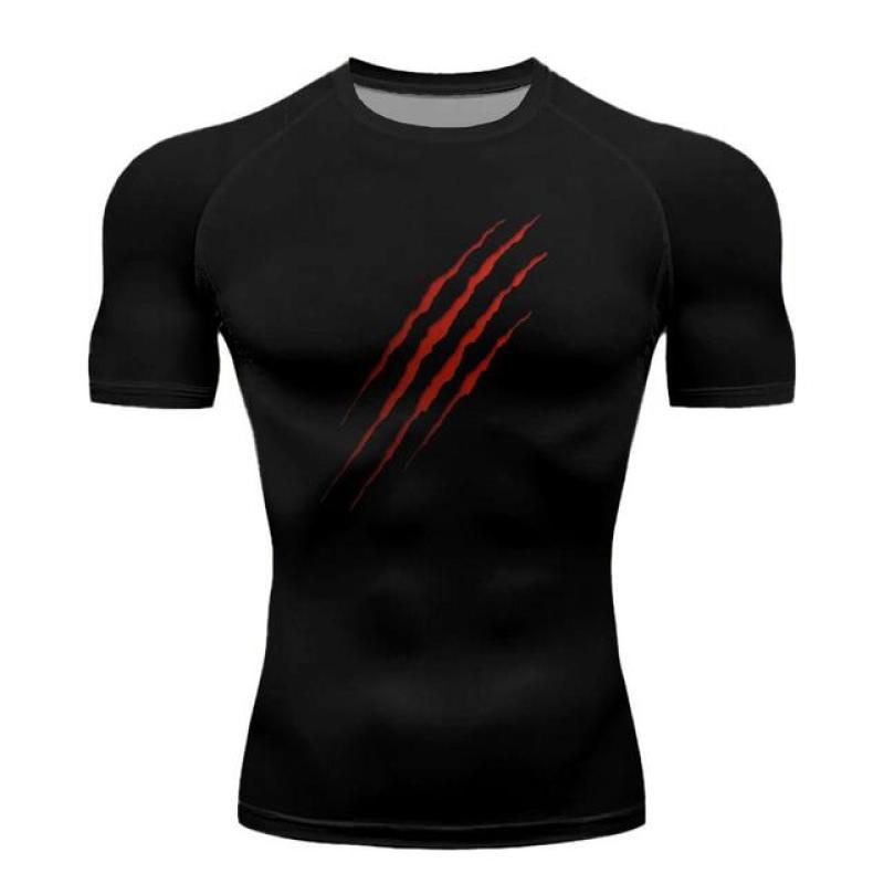 Sommer Street Herren T-Shirt Sport Fitness Kleidung Casual Kurzarm Print Outdoor Sportshirt T-Shirts Schnelltrocknende Kleidung 5XL