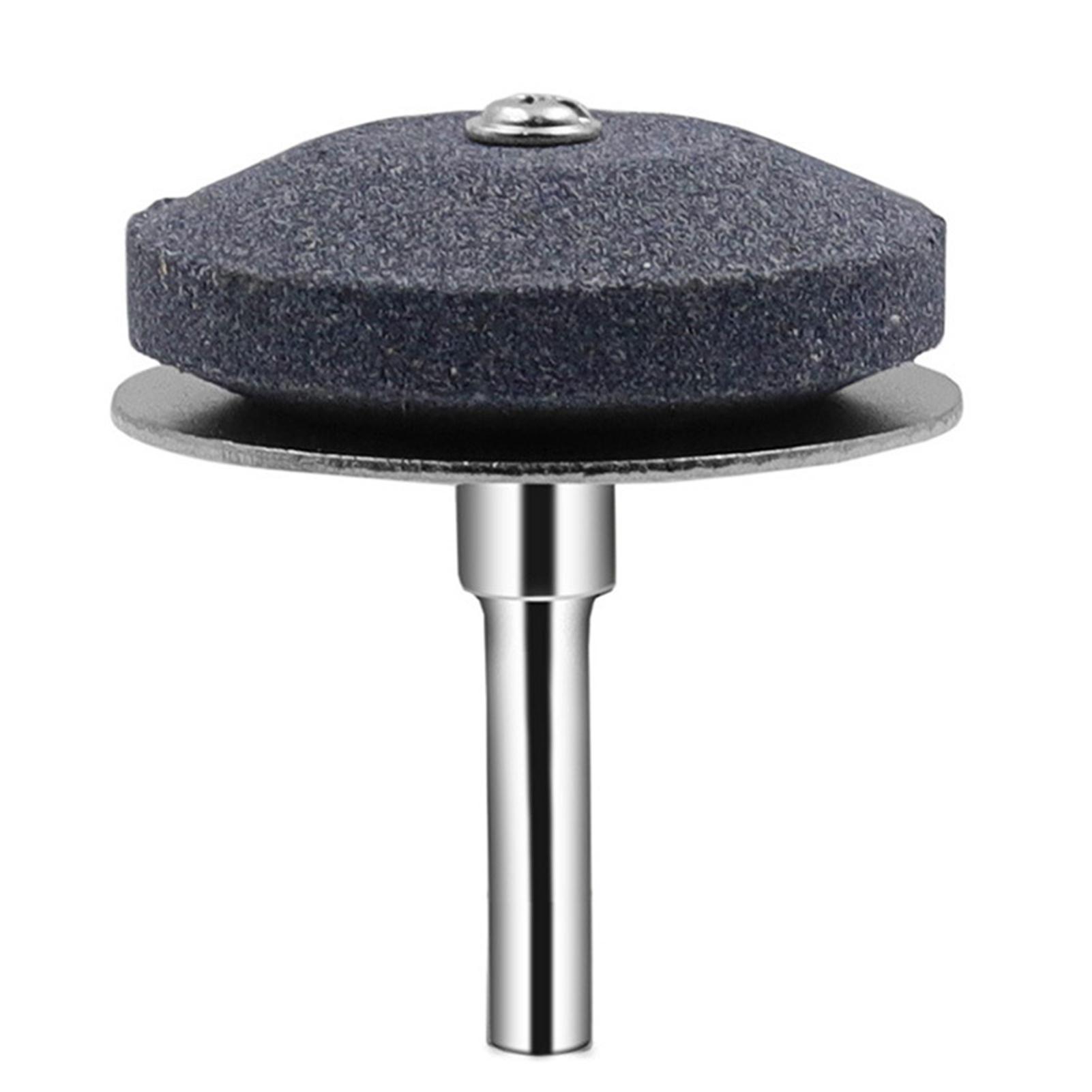 Rasenmäher-Messerschärfer, Universal-Schärfer, Schleifstein für Bohrmaschine, Handbohrmaschine 1/4 silber