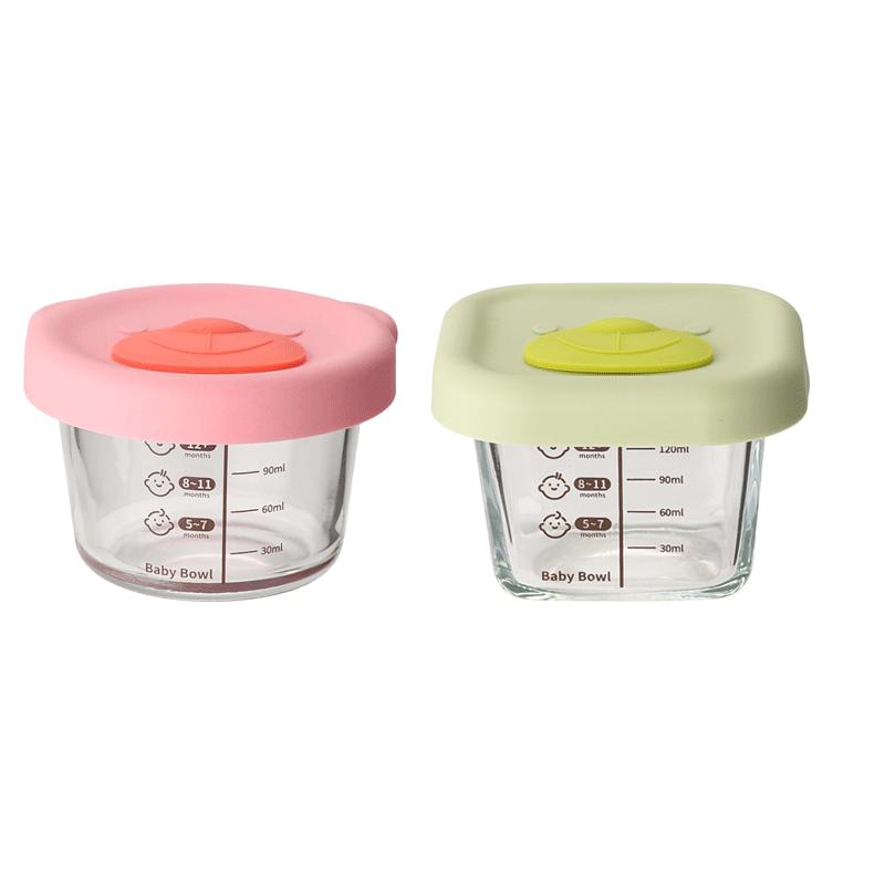 Bao Shi Baby Glas Lebensmittelaufbewahrungsbehälter Set