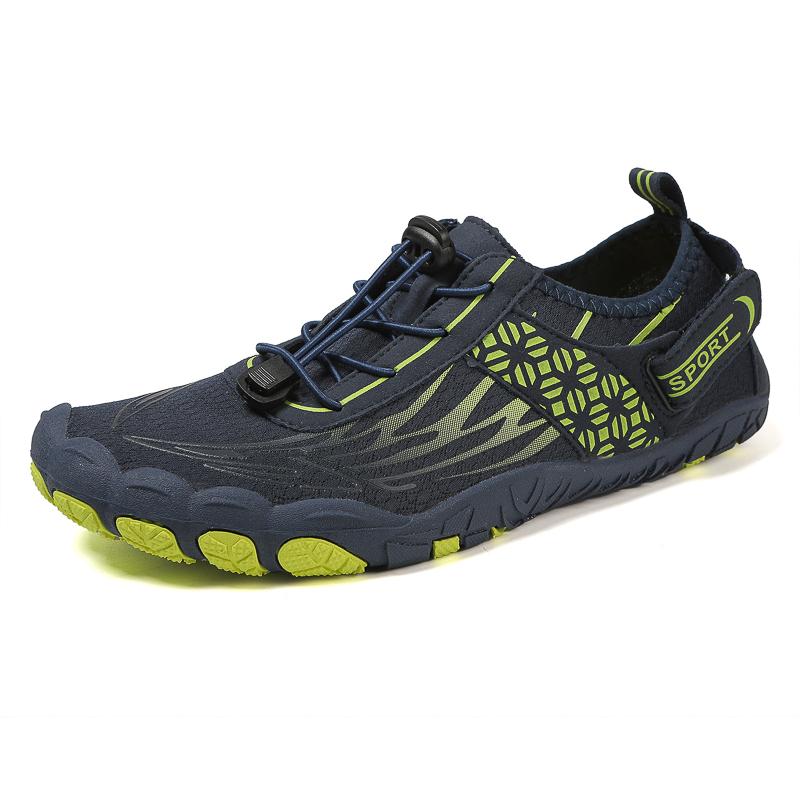 Minimalistischer Trail Runner für Herren | Wasserschuhe | Barfuß-inspirierte Barfußschuhe Minimalistische Cross-Trainingsschuhe für Damen 46