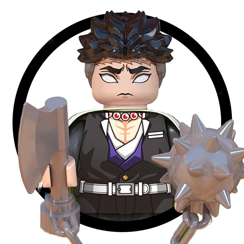 WM6137 WM6138 WM6162 Demon Slayer Klinge Bausteine Mini Actionfigur Zubehör Weihnachtsgeschenke