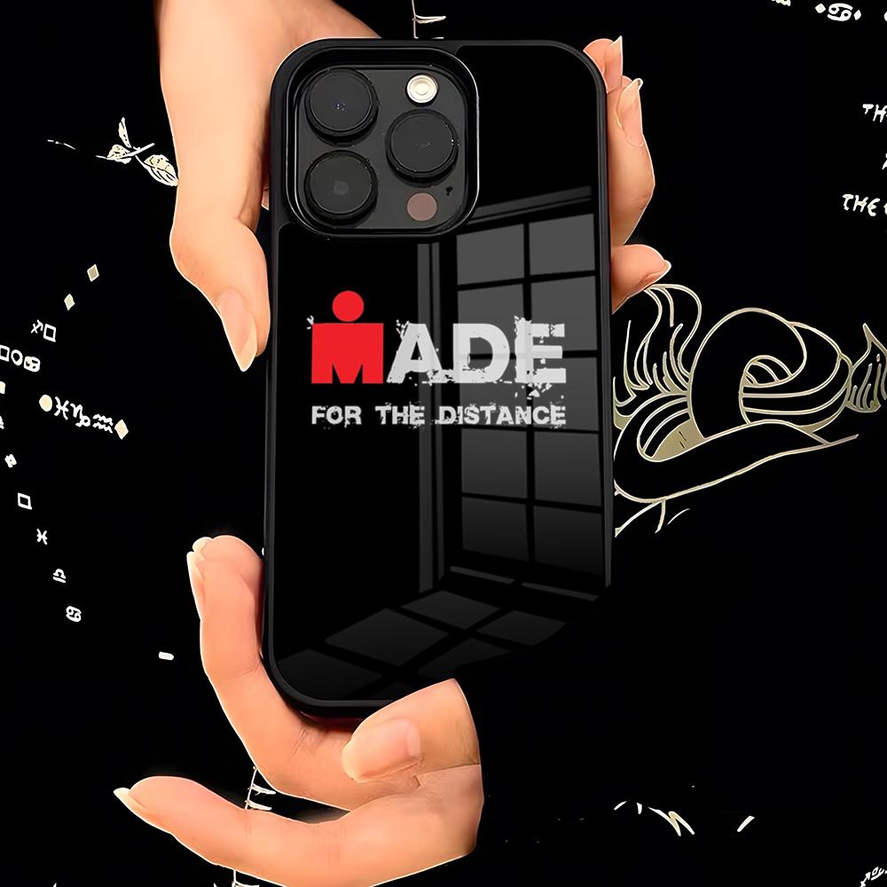 I-Ironman Triathlon Fahrrad Marathon Handyhülle PC+TPU Für IPhone 15 16 17 Pro Max 13 16 11 12 14 Pro Xs Max Mini Xr X Plus Abdeckung iPhone 11 Pro Max