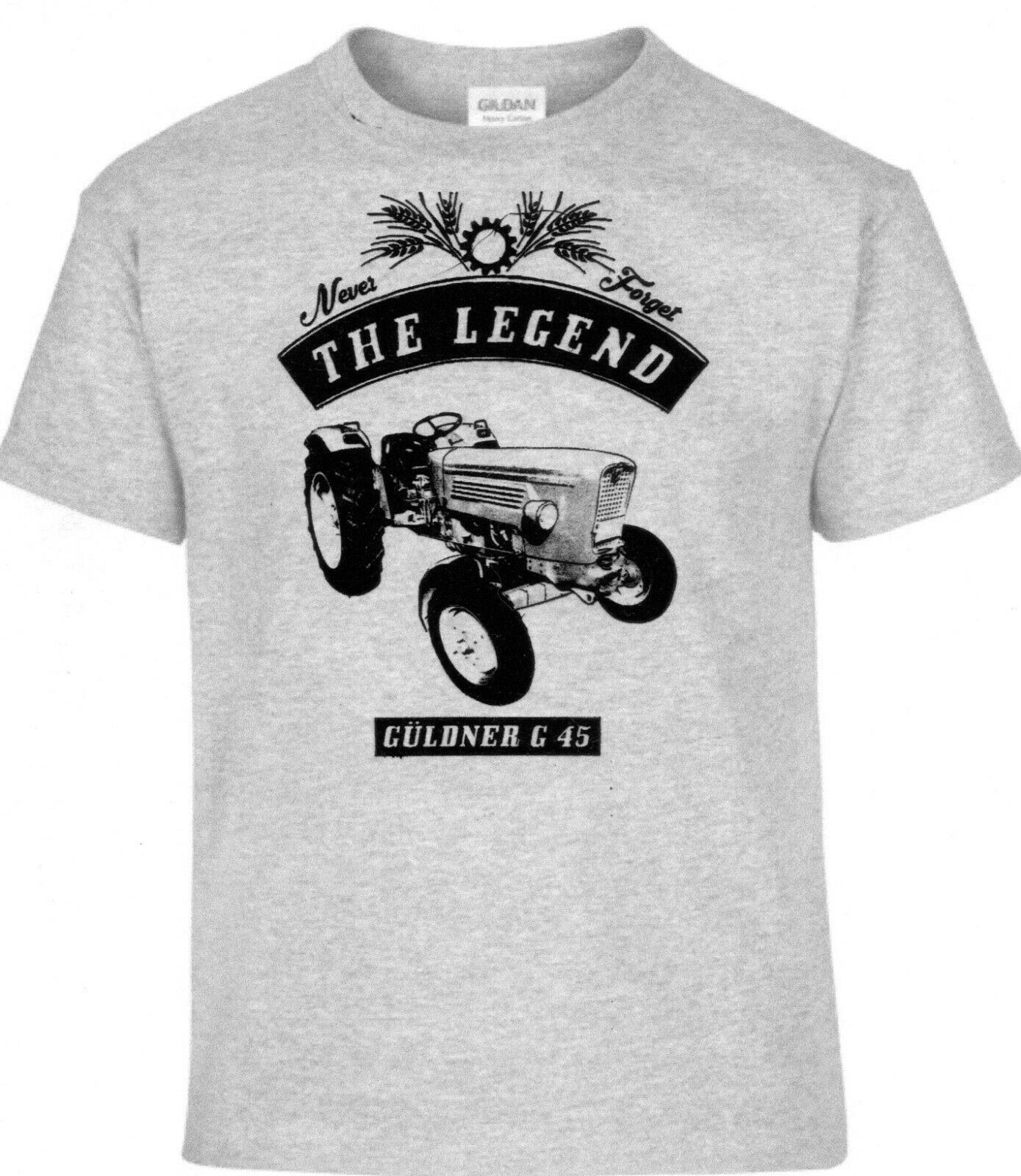 Unisex T-Shirt Güldner G45 Traktor Traktor Oldtimer Youngtimer XXXL black