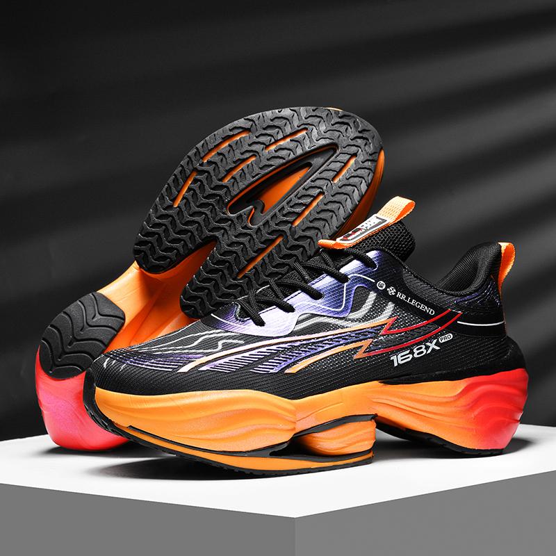 Mode Originalserie Laufschuhe Mesh Atmungsaktiv Leicht Renn-Sneaker Explosion Laufschuhe Wirklich Explosive Carbonplatte 43