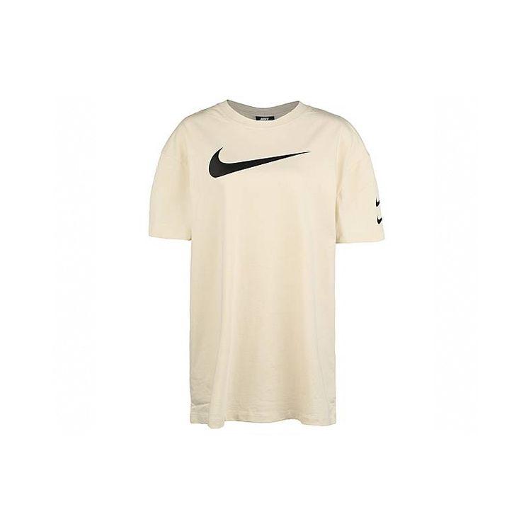 Nike Großes Logo T-Shirt Kleid Damen Kleider Off-White CJ3829-238 S