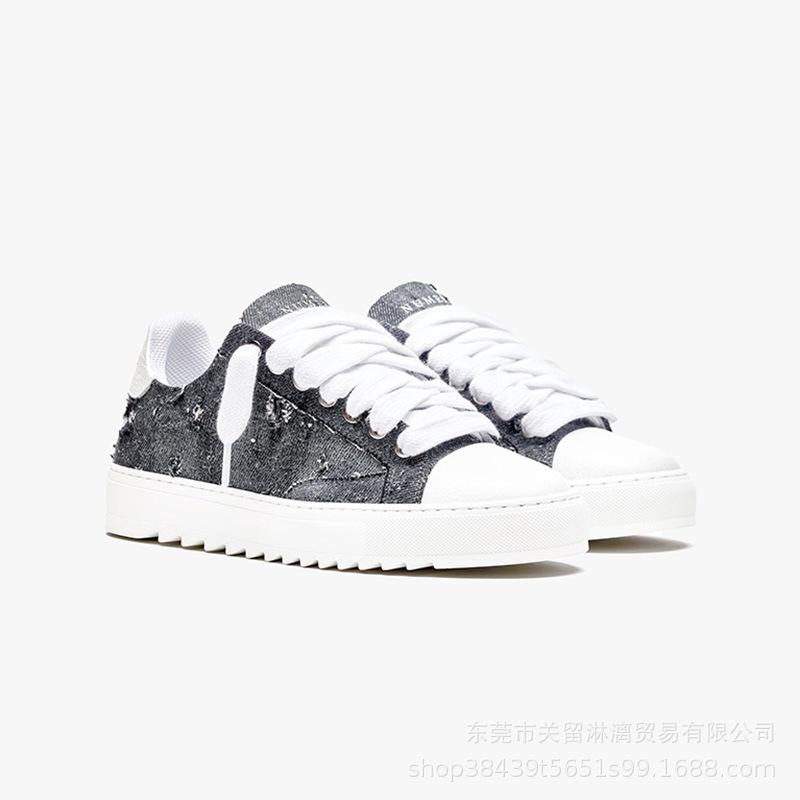 Spot Hochwertige Numeris Schuhe Modetrend Zerrissene Canvas-Schuhe Lässige Sport-Board-Schuhe Herren 46 (contact customer service for customization)