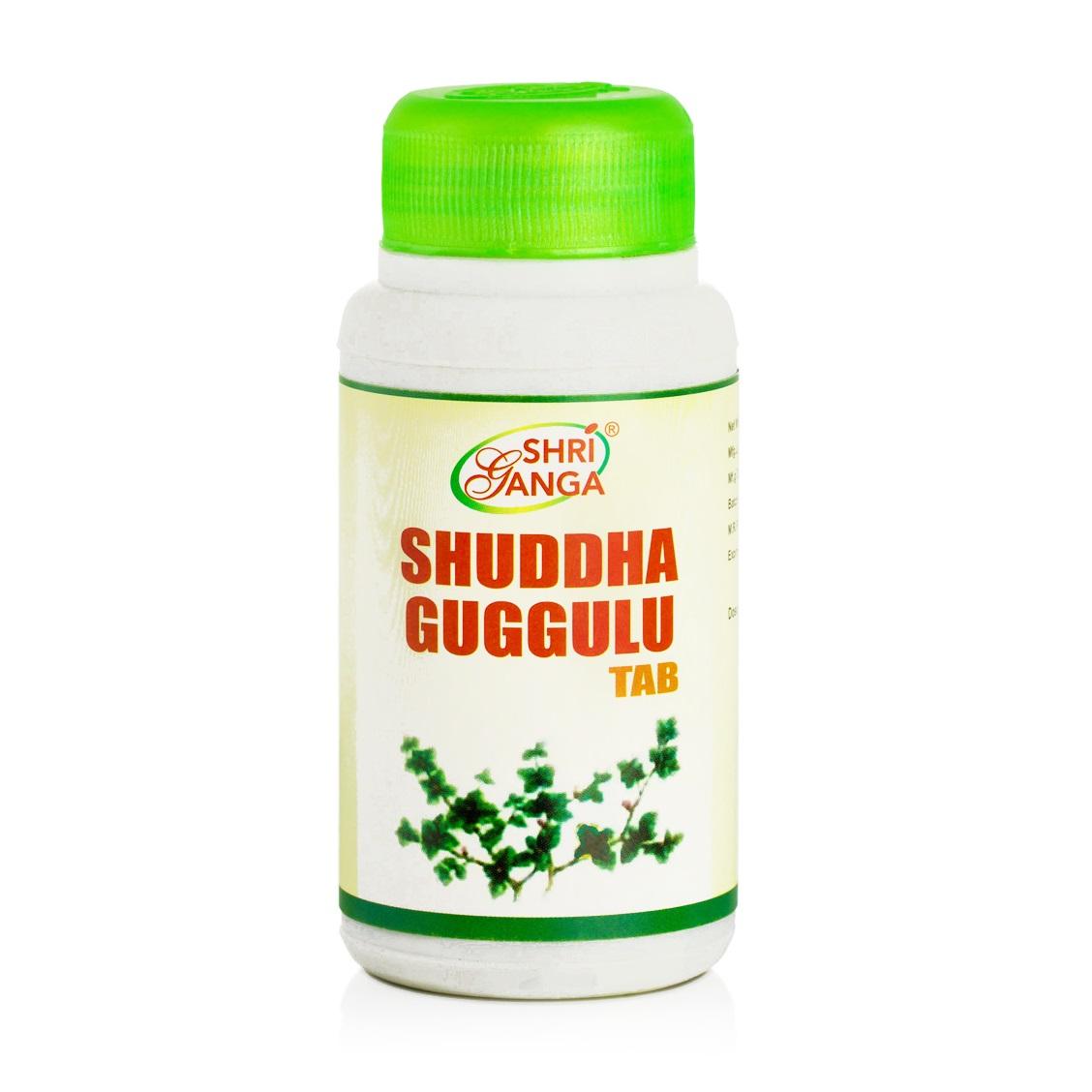 Shuddha Guggul (120 Tabletten, 750 mg), Shuddha Guggulu Tab Shri Ganga Apotheke