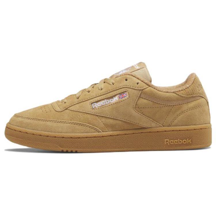 Reebok Club C 85 Rutschfest Langlebig Low-Top Sneakers Unisex Sneakers Braun IF9921 42