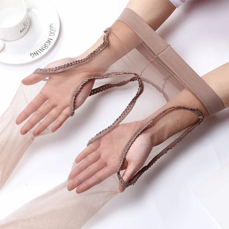 Sexy Neue 5D Atmungsaktive Strumpfhosen Offene Transparente Ouvert Frauen Strumpfhosen Ultra-dünne Nylon Strumpfhosen Stretchy Strümpfe Weibliche Mädchen One Size kaffeebraun