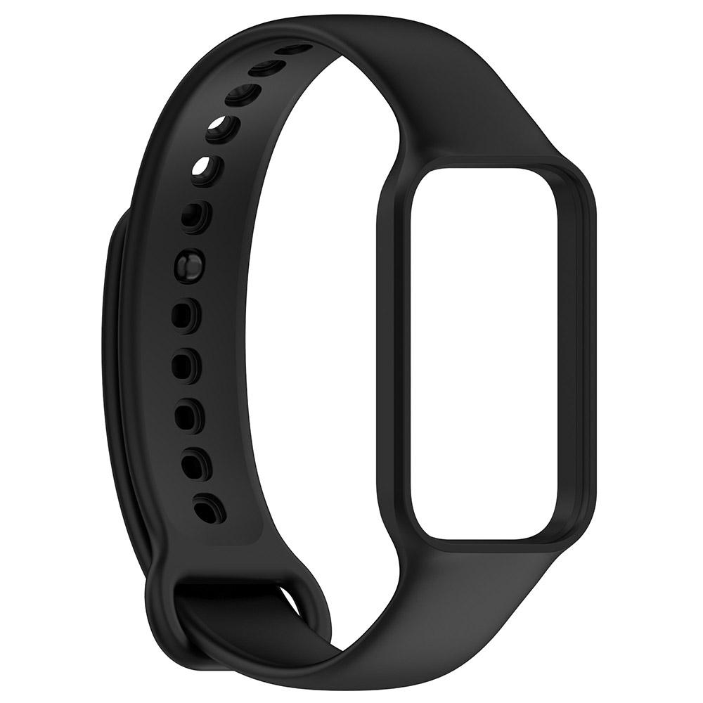 Silikon-Armband für Redmi Smart Band 2 Armband Armband für Xiaomi Band 8 Active For Redmi Band 2 schwarz