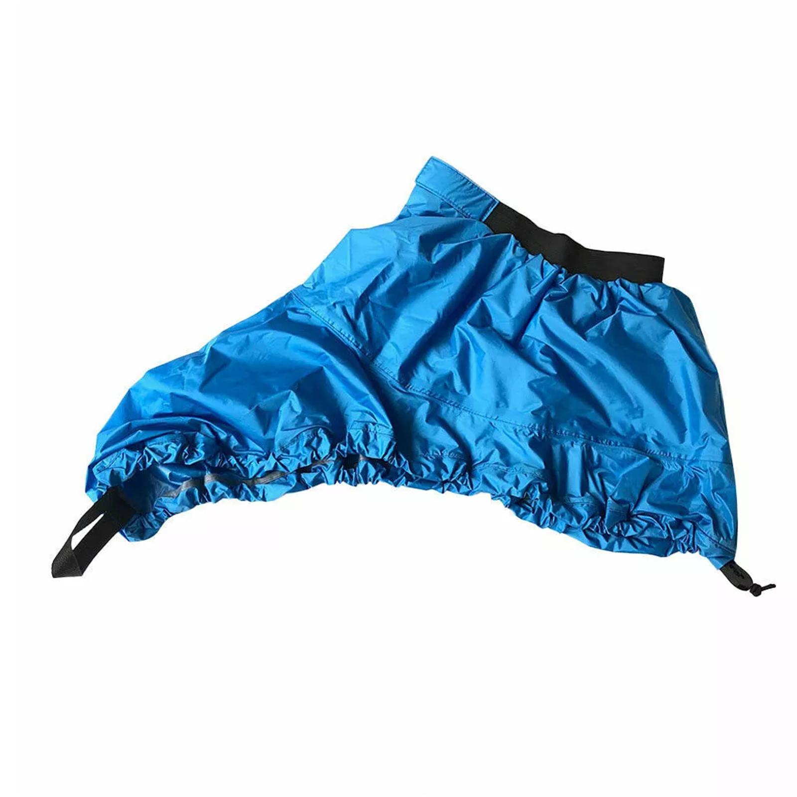 Kajak-Spritzdecke imprägniert Kajak-Kanu-Boot-Spritzdecke Verstellbare Kajak-Spritzdecke Kajak-Zubehör Enduring L blau