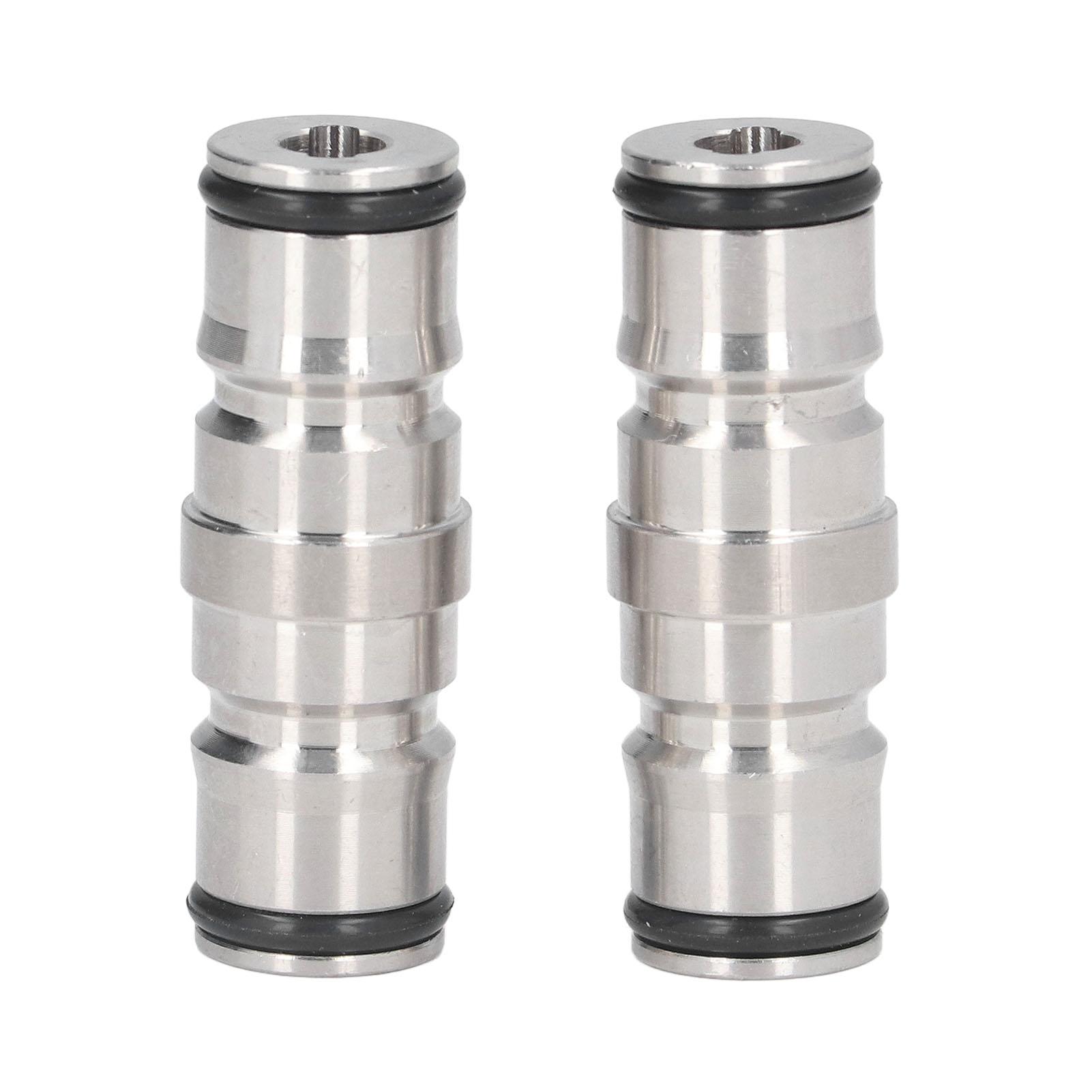 2 Pcs Homebrew Bier Fass Ball Lock Post Stecker Edelstahl Langlebig Schnell Ball Lock Stecker