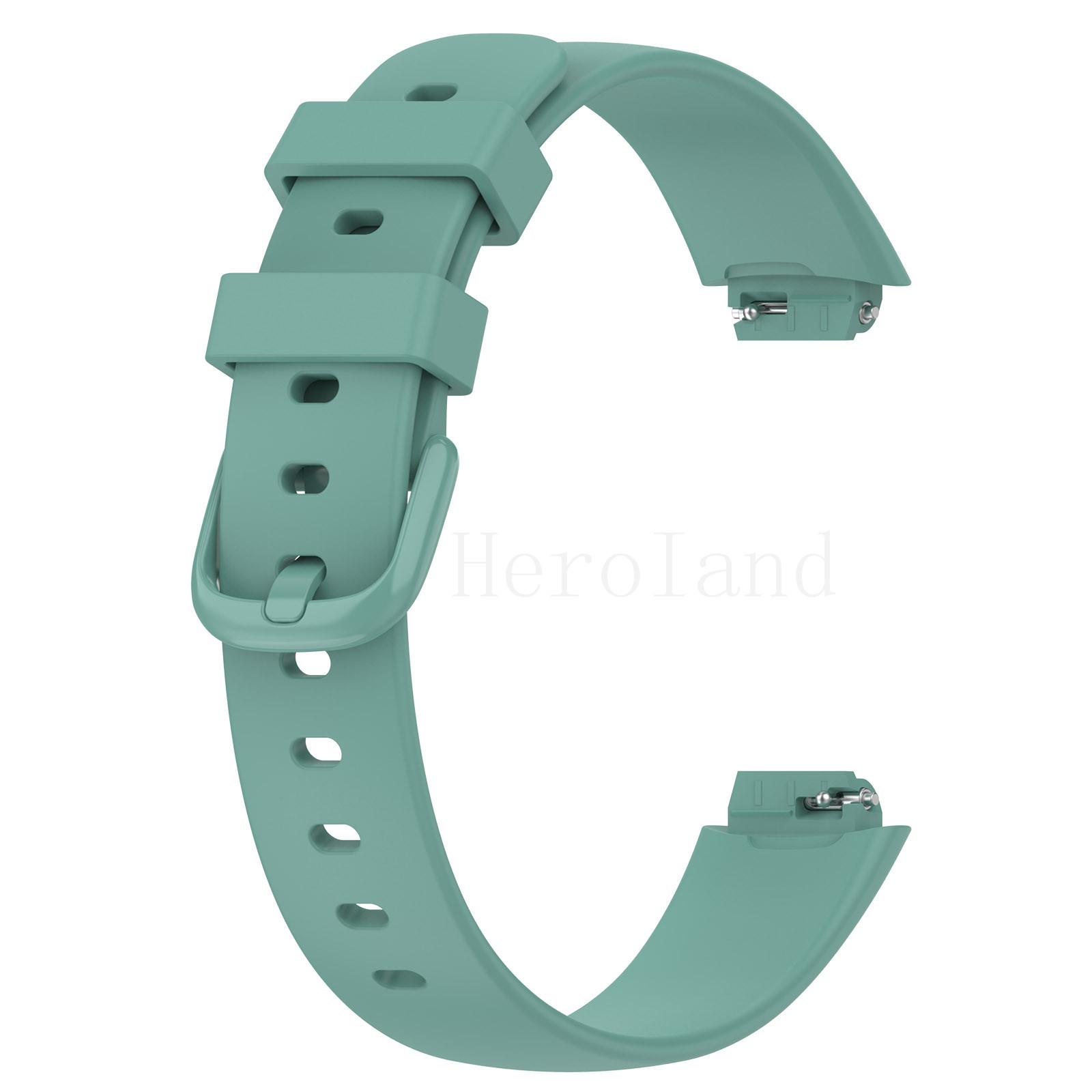 Armband für Fitbit inspire 3 Aktivitätstracker Smartwatch Band Armband Silikon Sport Armband Zubehör +3D-Folie neu S   Size