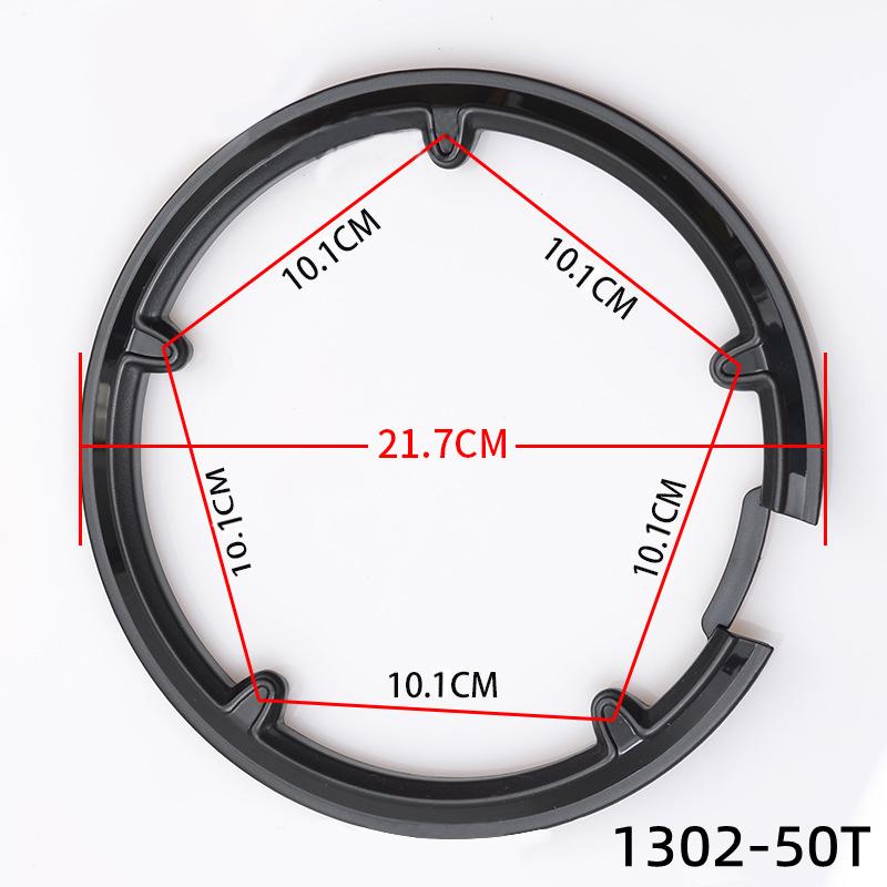 Fahrrad Kettenrad Schutz Kette Rad Schutzhülle Kurbel Kettenblatt Schutz Radfahren Fahrrad Zubehör 42 44 46 48 50 1302 - 50T