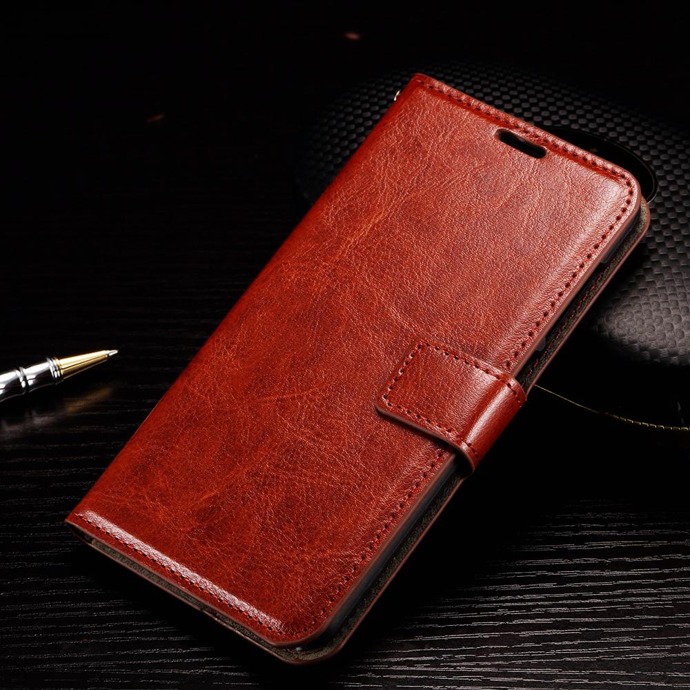 Telefonkarte Flip Leder Brieftasche Fall für Samsung Galaxy A21S A31 A41 A51 A71 A14 A24 A34 A54 A13 A33 A53 m21 A10 A20 A30 A40 A50 S8 S9 S10 S20 Hinweis 10 Samsung S10 Plus braun