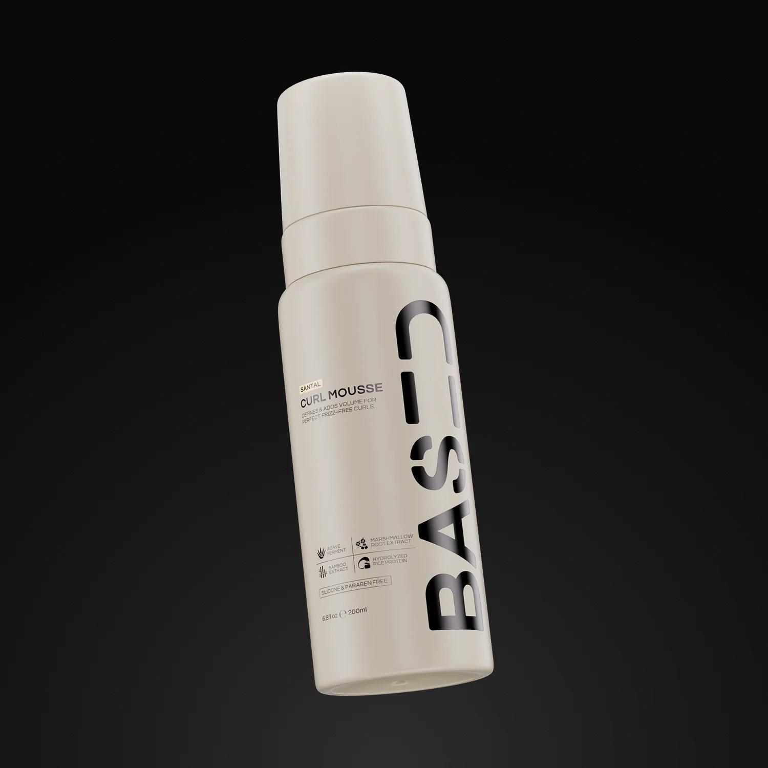 Locken Styling Mousse Elastische Locken Definierte Textur Ölfrei Feuchtigkeitsspendende Haarpflege Sanfter Halt Locken Schaum 1
