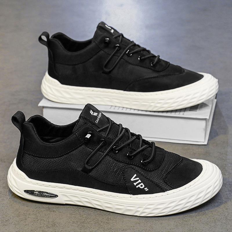 Neue Herren-Sneaker Laufschuhe Sportschuhe für Herren Trend Leichte Tennisschuhe Weiche Atmungsaktive Herren Vulkanisierte Schuhe Sneaker Herren 44 white
