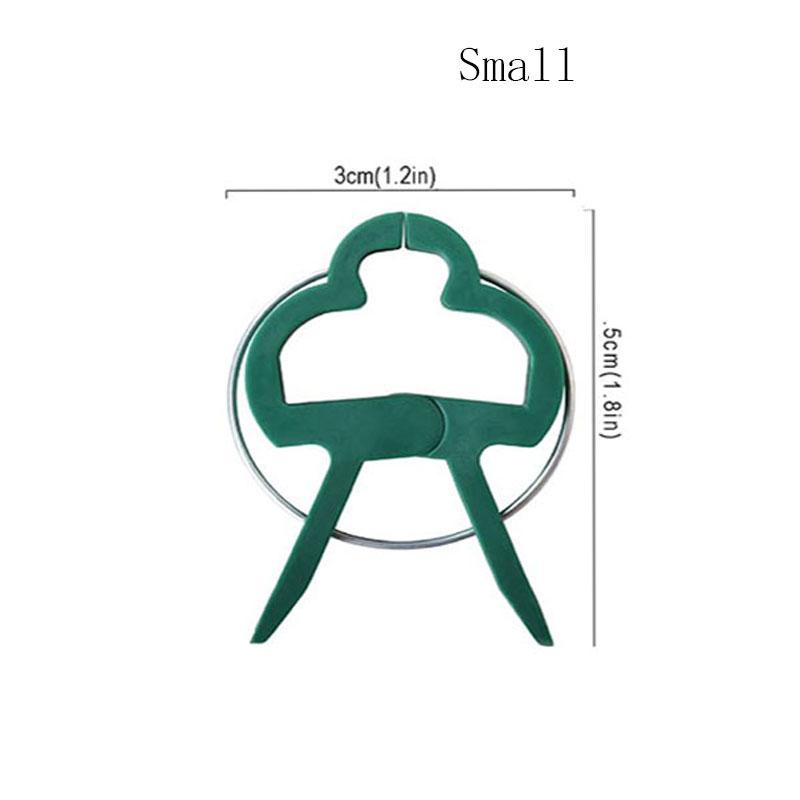 Pflanzen-Festklammern, wiederverwendbare Halterung für Gewächshäuser im Garten für feste Pflanzen, Ranken, Blumen, Sämlinge, Tomaten, Unterstützung für Gartenbedarf 20pcs