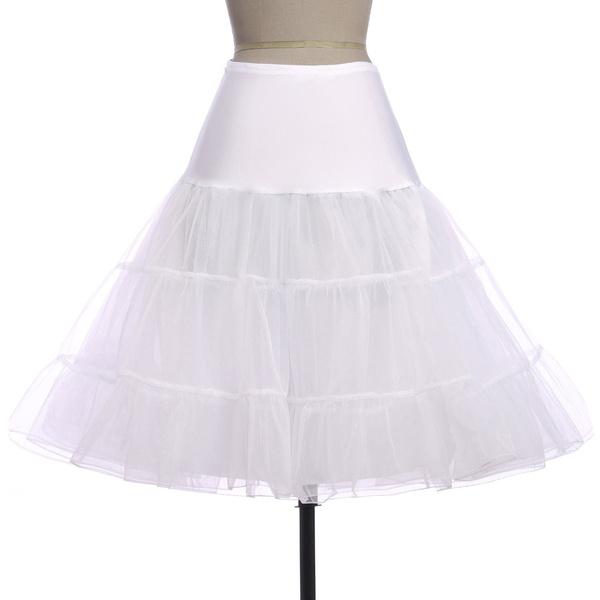 Petticoat Unterrock Damen Retro Vintage Rock Kleid Krinoline Petticoat Rockabilly Unterrock für Hochzeit XL