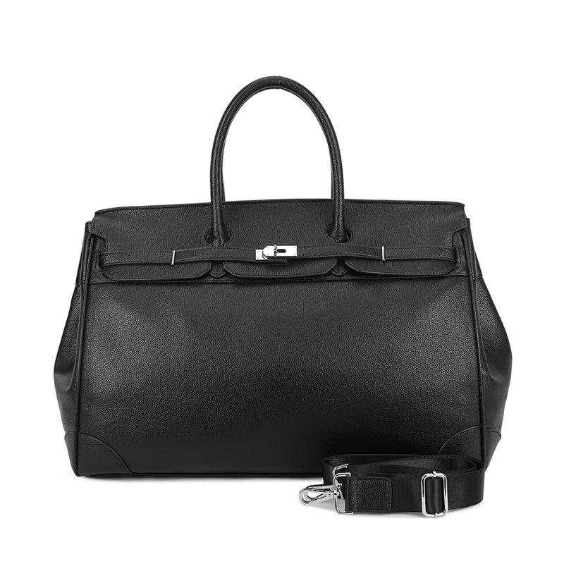 Europäische und amerikanische Mode lässige Leder-Taschen für Herren und Damen personalisierte große Reise-Taschen trendige Handtaschen 48x23x33cm
