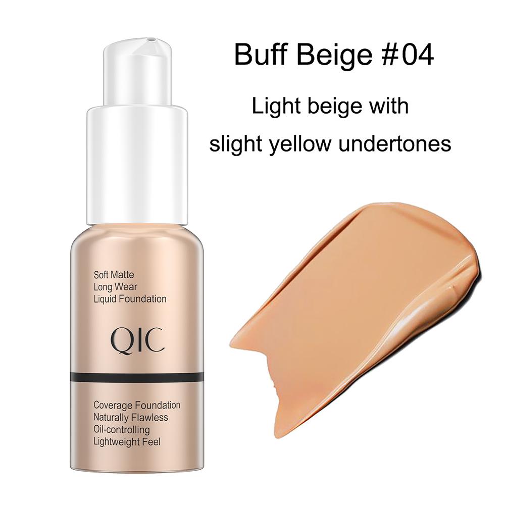 30 ml Matte Make-Up Foundation Creme Professionelle Concealer Gesicht Dunkle Kreise Flüssigkeit Langlebige Augen Korrektur Creme Kosmetik 04