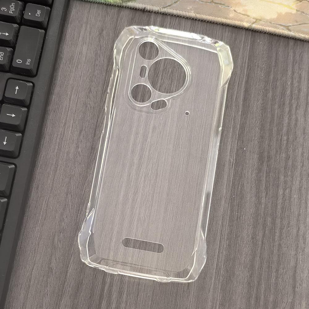 Für Blackview BL7000 Hülle Weiche TPU Sturzschutz Handyhülle Transparent