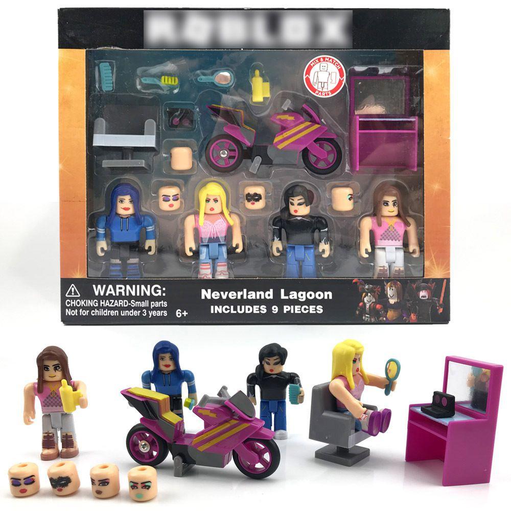 Roblox Figuren Set mit bunten Charakteren und Zubehör für kreatives Spielen Fashion Salon