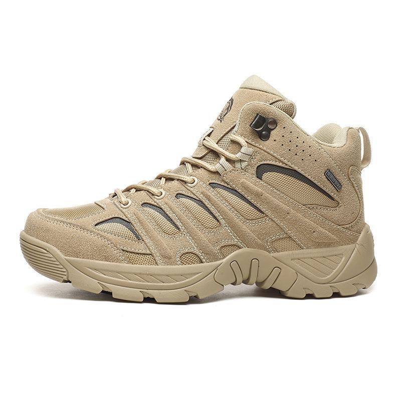 Modische Herrenstiefel für Militärfans, Outdoor-Wanderstiefel für Herren, leichte, rutschfeste Wüstenstiefel für Herren, strapazierfähige Sportstiefeletten für Herren 47