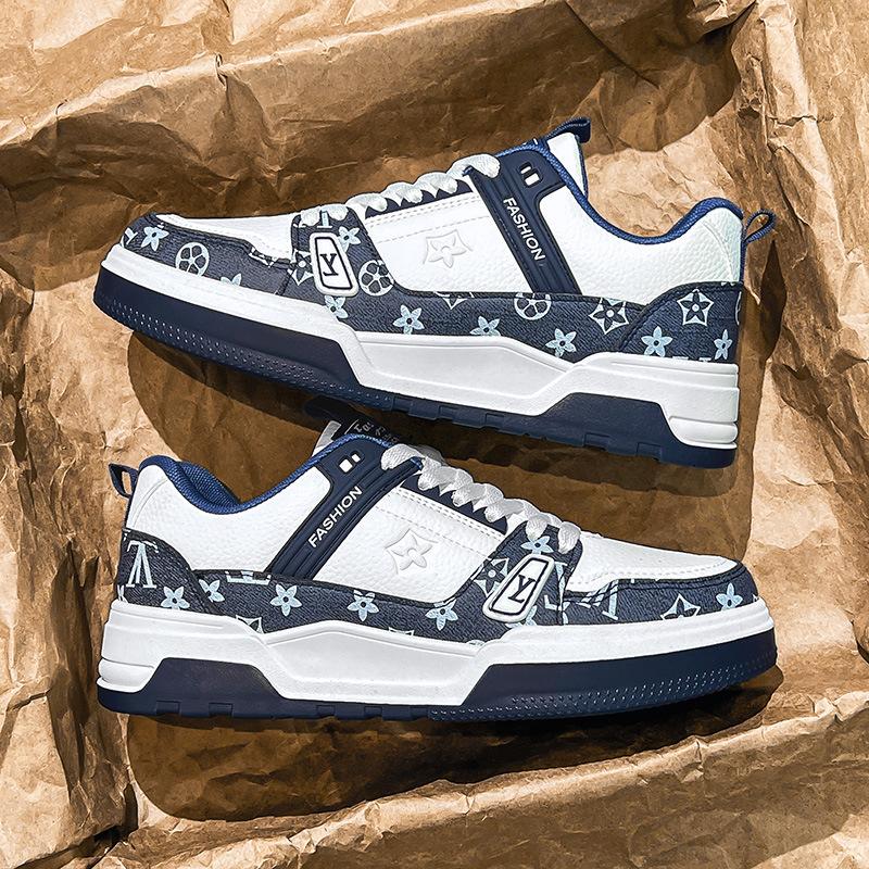 Koreanische Version von Mode weiße Schuhe Schuhe vielseitig bequem Plateau-Schuhe lässige Sport-Board-Schuhe trendige Schuhe 42