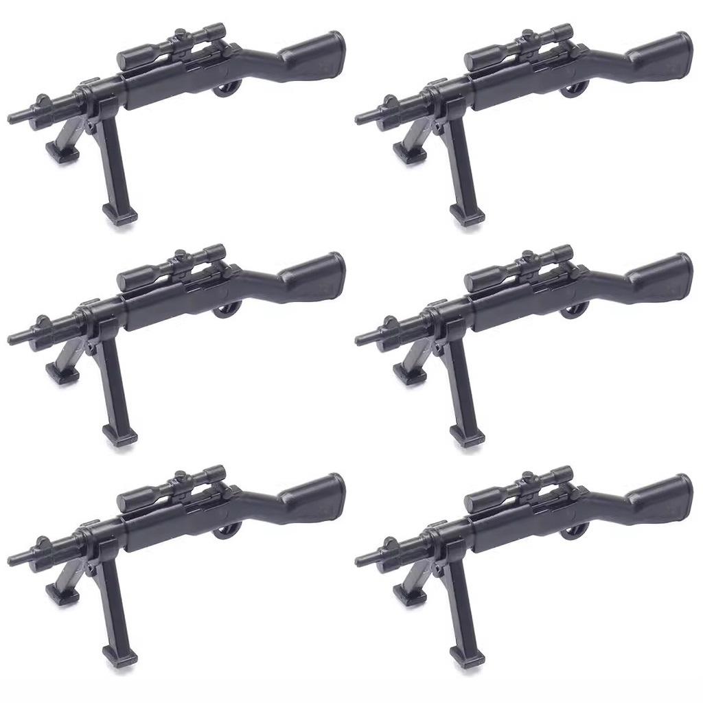 Militär WW2 Waffe Pistolen Soldat MOC Minifiguren Pistolen Armee Deutsch Teile Bausteine Militär Armee Blöcke Spielzeug für Jungen