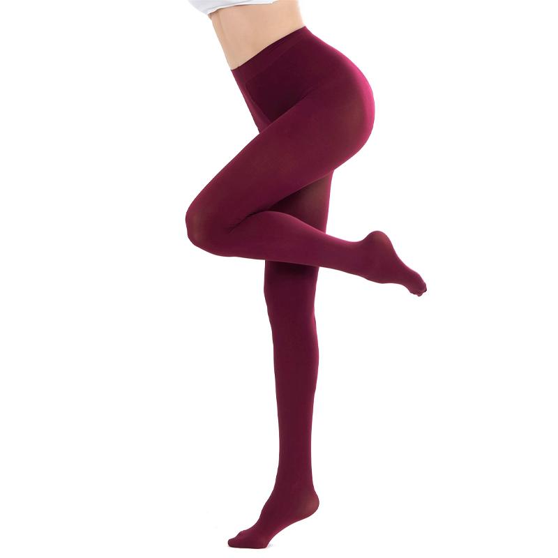 Kave Opake Weiße Strumpfhosen Für Damen Damen-Strumpfhosen in Unifarben 80D Weiche Opake Mikrofaser-Strumpfhosen Mit Kontrollbund Mikrofaser-Strumpfhose Fit for 40-70kg black
