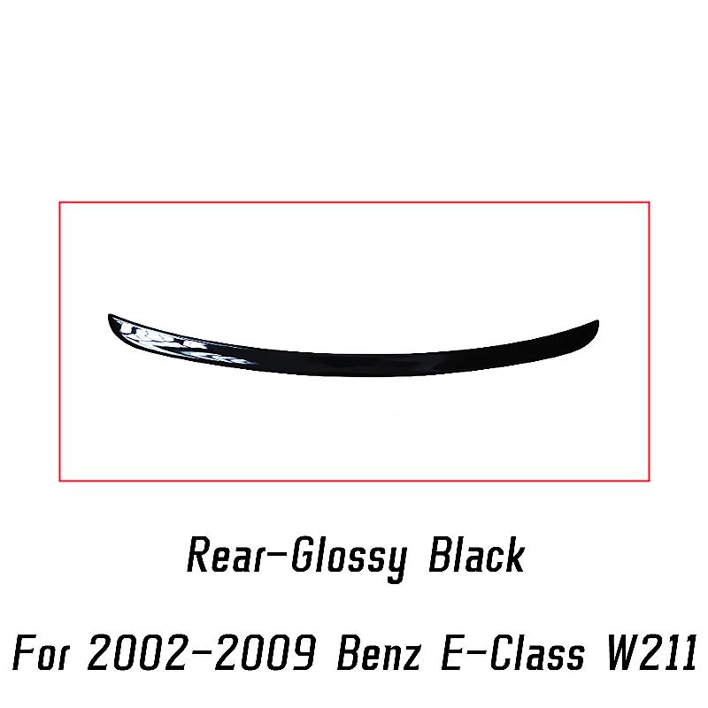 Für Mercedes Benz E-Klasse W211 E180 200 260 300 320 240 230 280 35 Heckspoilerflügel Auto-Tuning-Zubehörteil