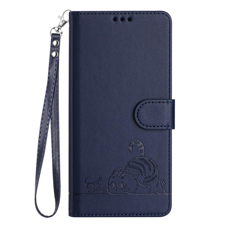 Für Huawei P Smart FIG-LX1 Hülle Brieftasche Diebstahlschutz Bürstenhülle auf Für Huawei P smart PSmartZ 2019 Psmart 2021 Lederabdeckung Funda For P Smart 2021 blau