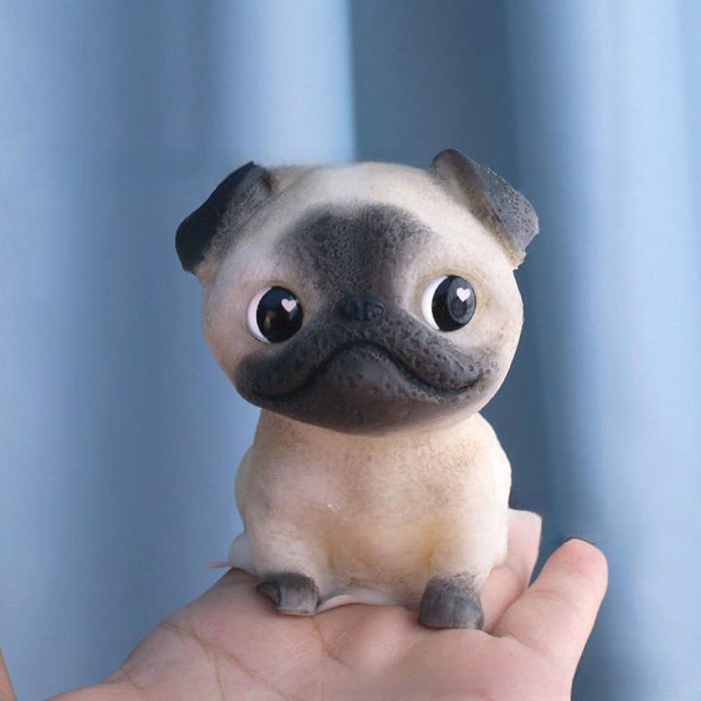 Cartoon Simulation Hund Squeeze Spielzeug Tier Hund Fidget Spielzeug Schnauzer Puppe Squeeze Spielzeug Büro Style 2